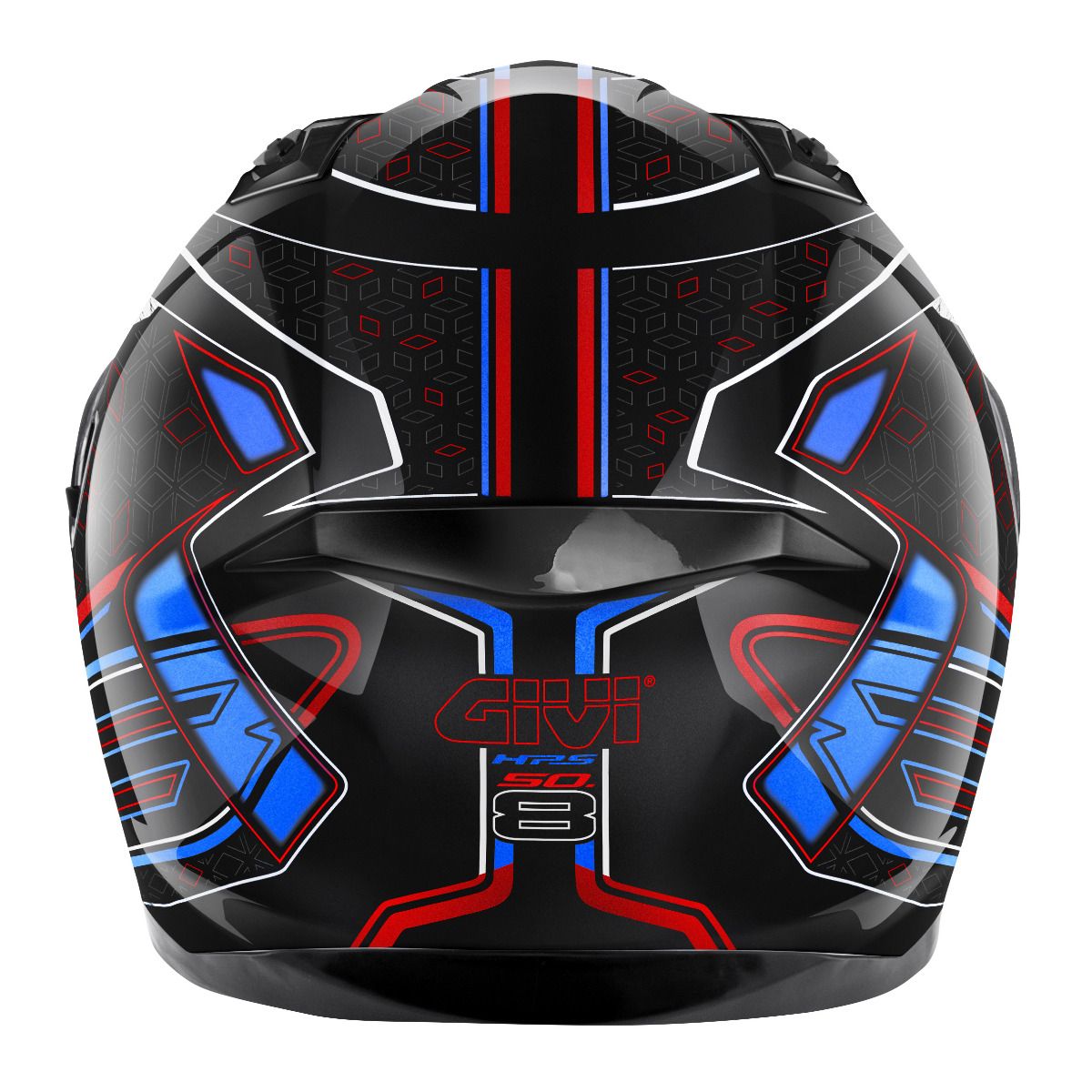 GIVI - CASCO FULL 508/MYSTICAL NEGRO/ROJO-AZUL.METAL – 5 – Maximomoto PT