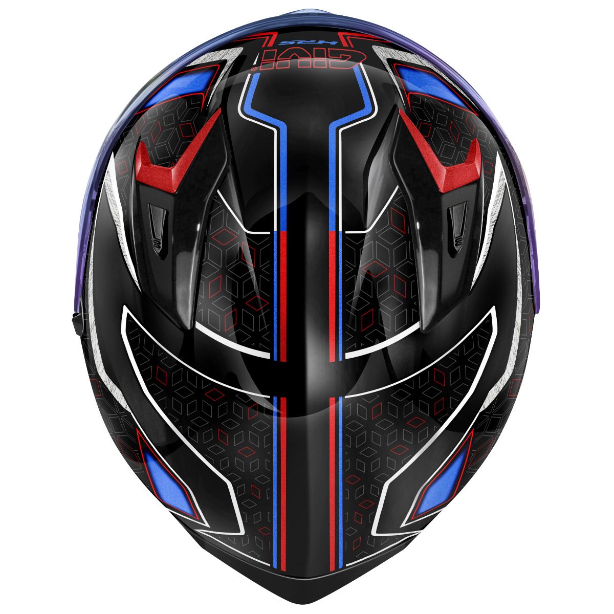GIVI - CASCO FULL 508/MYSTICAL NEGRO/ROJO-AZUL.METAL – 4 – Maximomoto PT