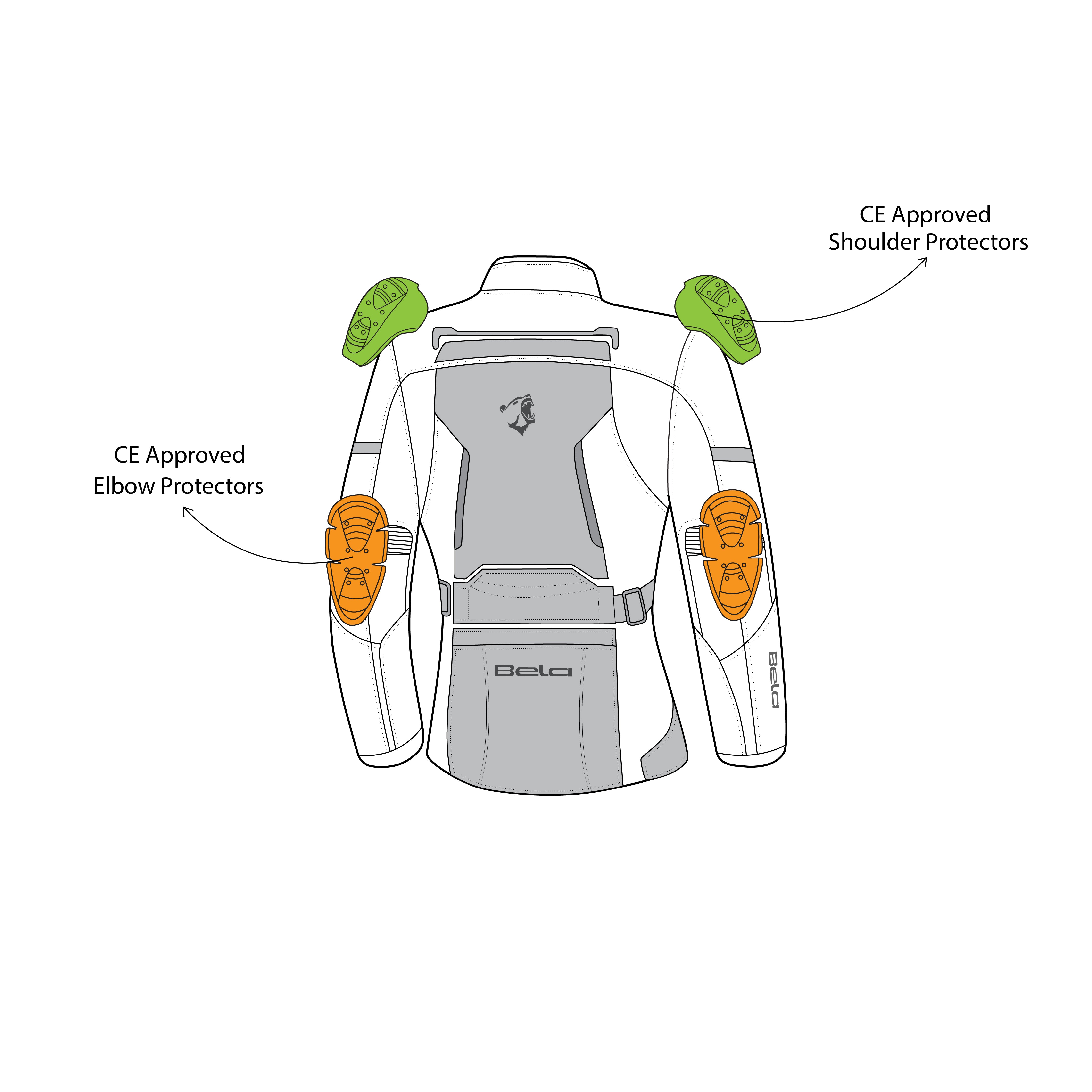 BELA HURRICANE 3 in 1 Women's Motorcycle Jacket Turquoise Black – 12 – Maximomoto PT