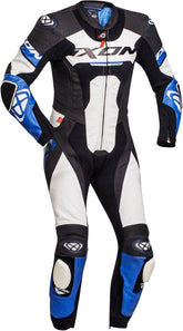 IXON JACKAL 1 PC Moto Homem Couro Fatos Preto Branco Azul – Maximomoto PT