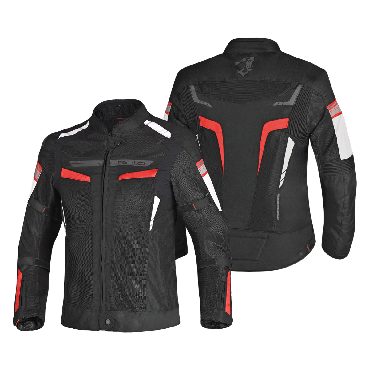 BELA SPRINTER Moto Criancas Textil Casacos Preto Vermelho – 2 – Maximomoto PT