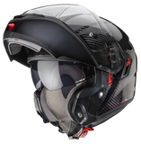 Caberg Levo X Carbon Casco abatible para moto de turismo negro