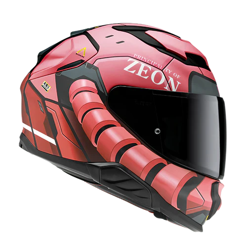 HJC F71 ZAKU BANDAI NAMCO MC1SF DE TURISMO MOTO INTEGRAL CAPACETE