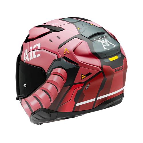 HJC F71 ZAKU BANDAI NAMCO MC1SF DE TURISMO MOTO INTEGRAL CAPACETE