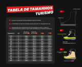SHUA TRACK Moto Touring Botas Preto