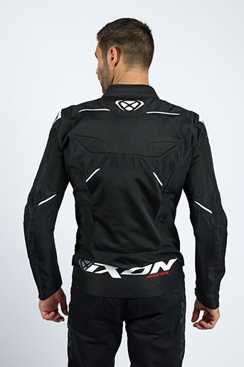 IXON IONIX Verano Motorcycle Textile Chaqueta Black White – 4 – Maximomoto PT