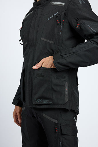 IXON MIDGARD Impermeable Moto De Aventura Chaqueta Textil Preto – 5 – Maximomoto PT