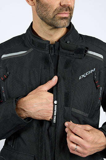 IXON MIDGARD Impermeable Moto De Aventura Chaqueta Textil Preto – 6 – Maximomoto PT