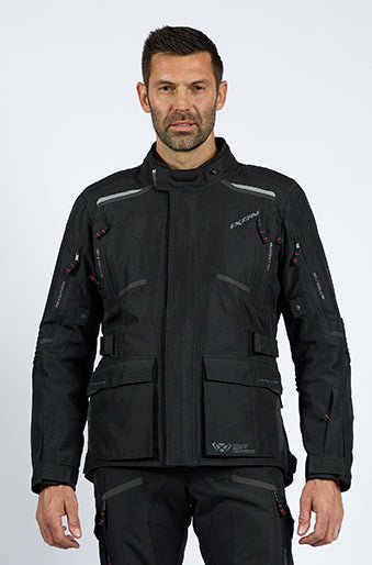 IXON MIDGARD Impermeable Moto De Aventura Chaqueta Textil Preto – 3 – Maximomoto PT