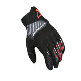MACNA OCTAR 2.0 MOTORCYCLE ADVENTURE GLOVES BLACK RED WHITE – Maximomoto PT