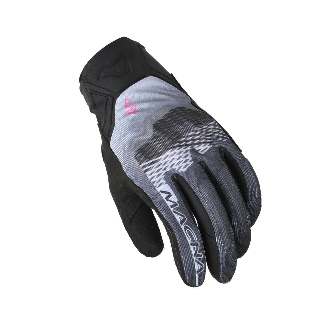 MACNA RECON 2.0 WOMEN'S MOTORCYCLE ADVENTURE GLOVES BLACK GRAY PINK – 1 – Maximomoto PT