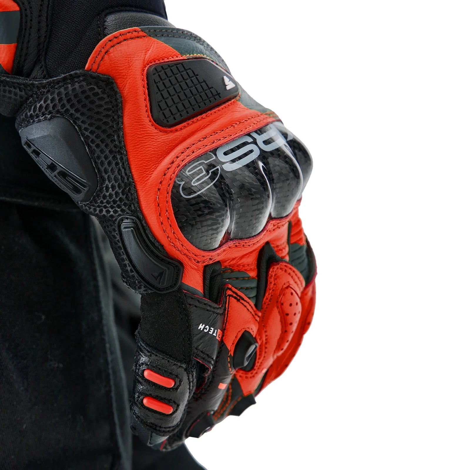 SHIMA XRS-3 SHORT RACING MEN'S GLOVES BLACK RED – 7 – Maximomoto PT