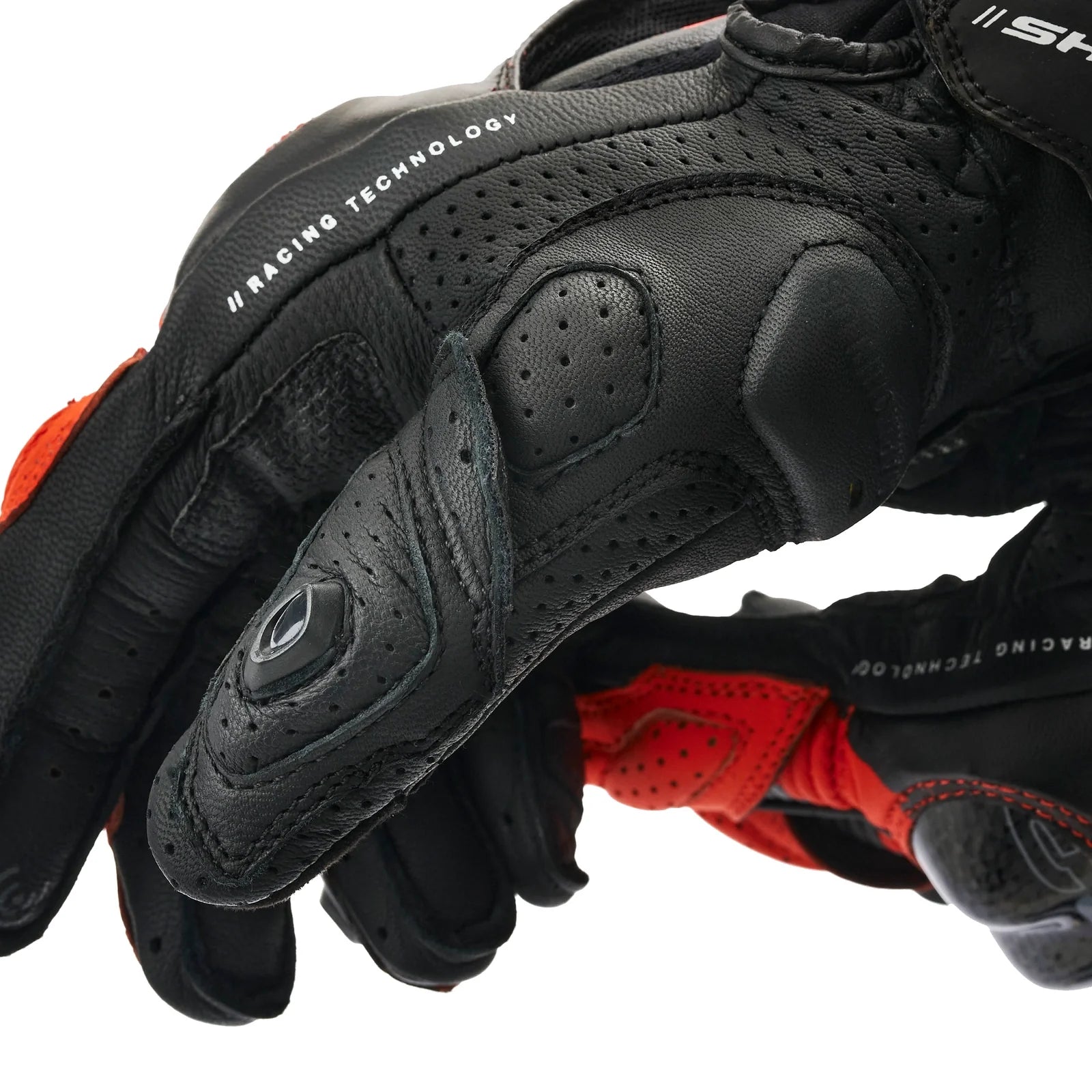 SHIMA XRS-3 SHORT RACING MEN'S GLOVES BLACK RED – 15 – Maximomoto PT