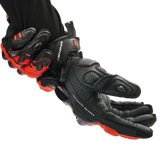 SHIMA XRS-3 SHORT CORRIDA HOMENS LUVAS PRETO VERMELHO