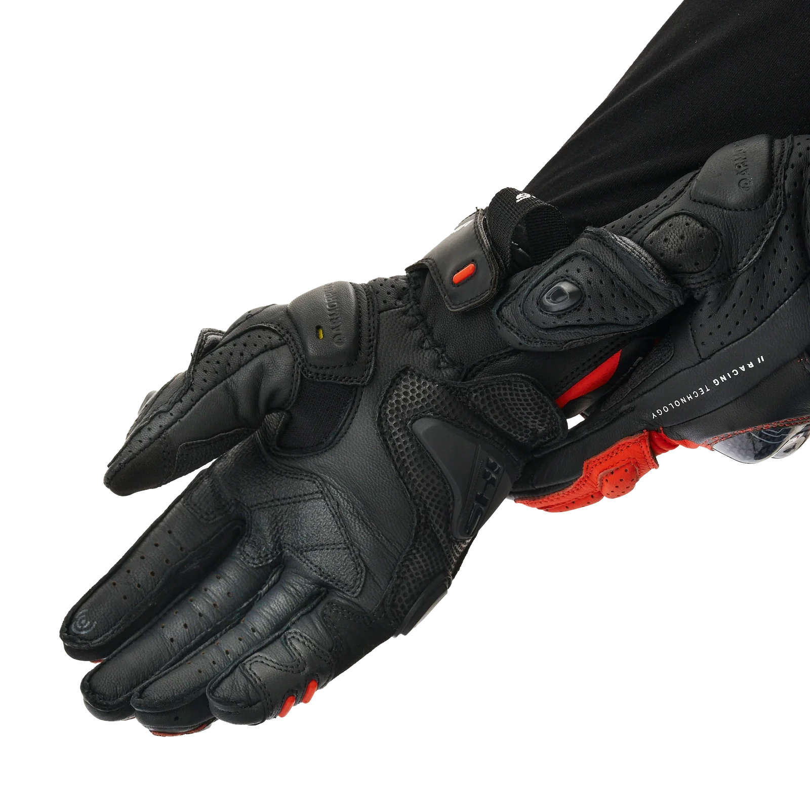 SHIMA XRS-3 SHORT RACING MEN'S GLOVES BLACK RED – 12 – Maximomoto PT