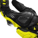 SHIMA XRS-3 SHORT HOMENS CORRIDA LUVAS PRETO AMARELO FLUO