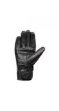 IXON PRO OSLO MOTOCICLETA COURO LUVAS PRETO