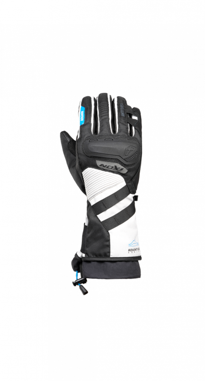 IXON PRO RAGNAR TECHNICAL GLOVES BLACK GRAY BLUE – 1 – Maximomoto PT
