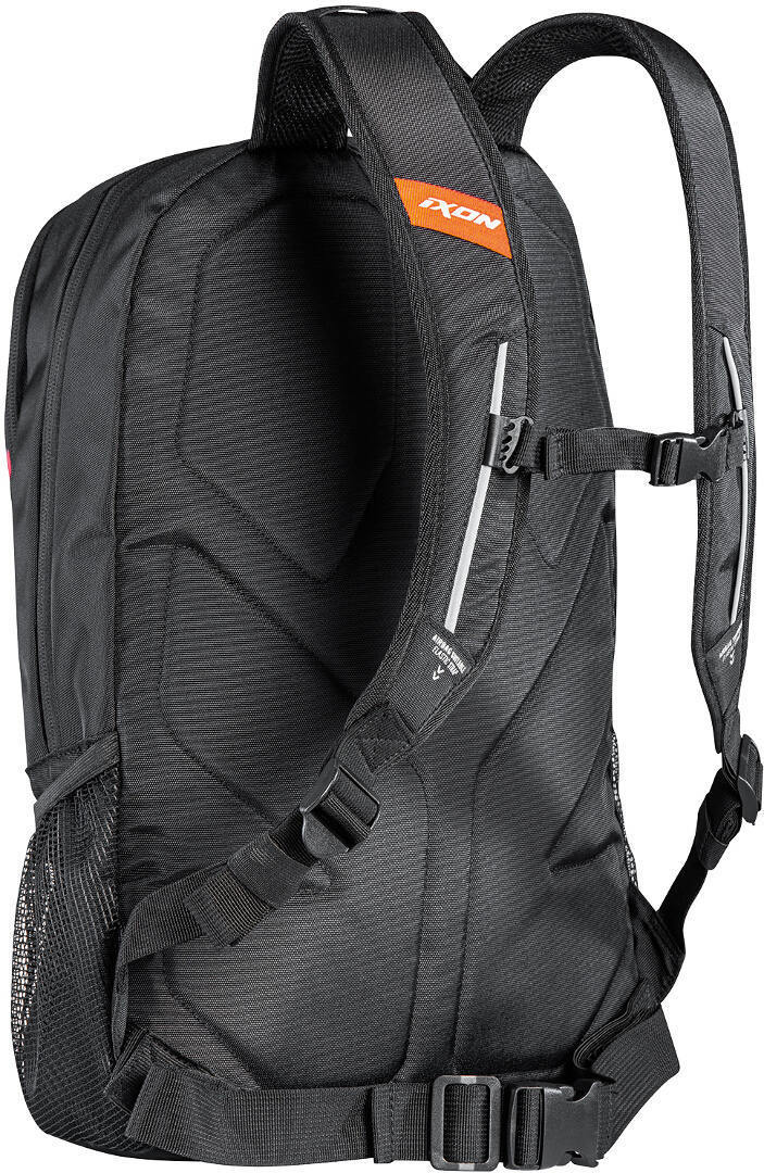 IXON R-Tension 23 Mochila Textil Moto Negro Blanco Naranja 23 L – 2 – Maximomoto PT