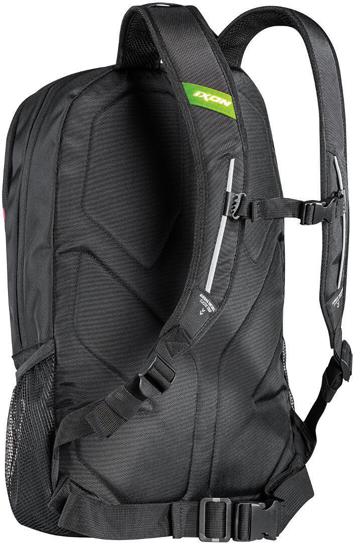 IXON R-Tension 23 Mochila Textil Moto Negro Blanco verde 23 L – 2 – Maximomoto PT