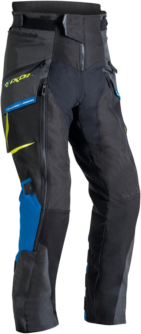 IXON RAGNAR PT PANTALONES TEXTILES MOTO HOMBRE NEGRO ANTRACITA AZUL – 1 – Maximomoto PT