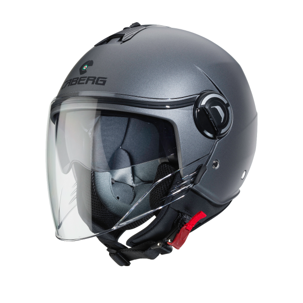 CABERG IVIERA V4X Casco De Moto Jet Gun Metal Mate – 1 – Maximomoto PT