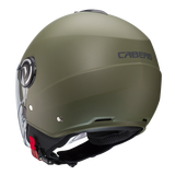 CABERG IVIERA V4X Casco Jet Para Moto Verde Militar Mate