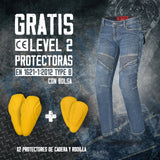 Bela Rosekin Motocicleta mulher Denim Calças ganga Azul