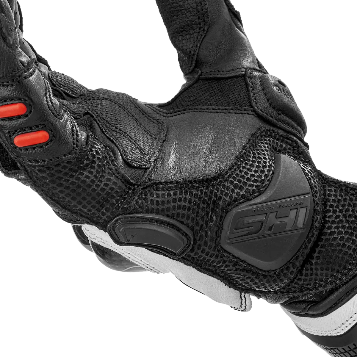 SHIMA RS-3 LADY GUANTES DEPORTIVOS NEGRO BLANCO – 7 – Maximomoto PT