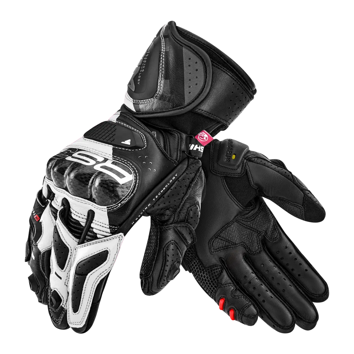 SHIMA RS-3 LADY GUANTES DEPORTIVOS NEGRO BLANCO – 1 – Maximomoto PT