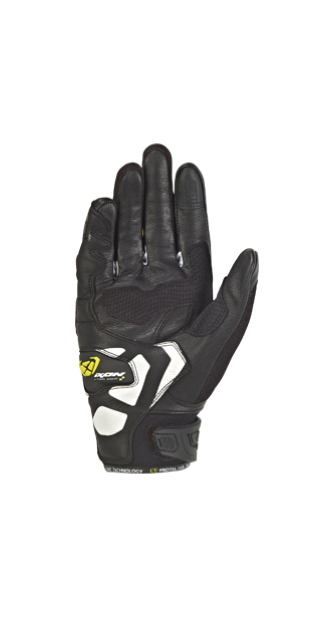 IXON RS RISE AIR ROADSTER MEN'S BLACK AND WHITE GLOVES – 2 – Maximomoto PT