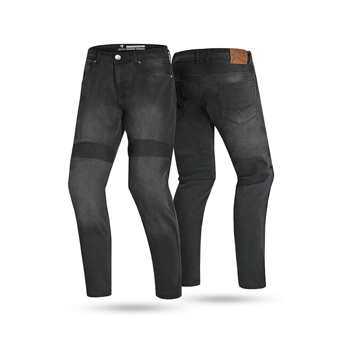 R-TECH VAQUERO VALENCIA CE Motocicleta Calças ganga preta 34L