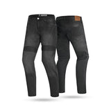 R-TECH VAQUERO VALENCIA CE Motocicleta Calças ganga preta 34L
