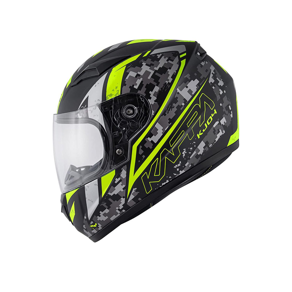 Kappa KJ04 Junior SPORTS TOUR FULL FACE Helmet Black Yellow – 4 – Maximomoto PT