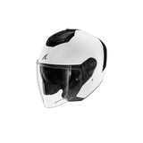 SHARK RS JET Moto Capacete Claro Branco
