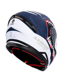 SHIRO HUNTER SHARK MOTO INTEGRAL CAPACETE AZUL ESCURO MATE