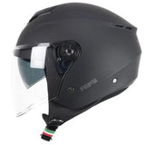 CGM 126A IPER MONO Casco Jet Negro