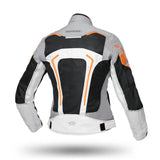 SPYKE AIRMASTER Moto Textil Senhora Casacos Cinza Laranja