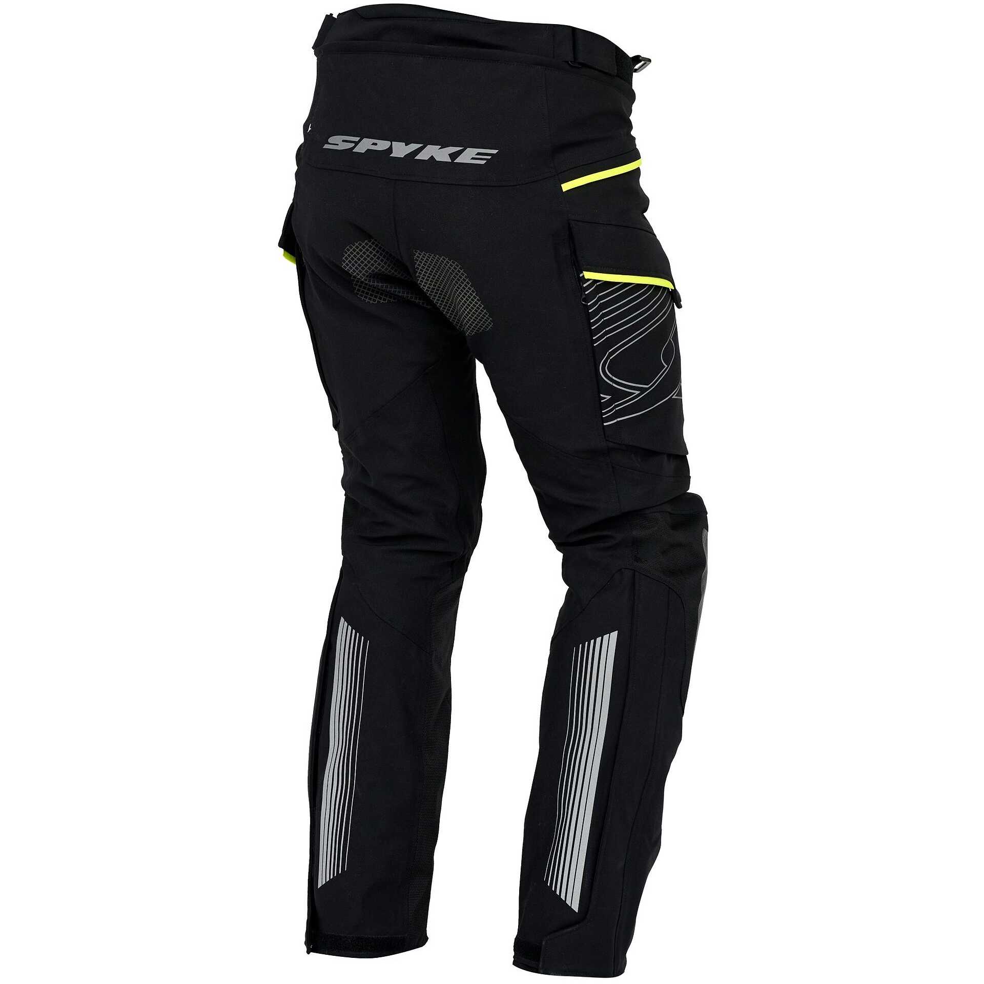 SPYKE - ARTICA DRY TECNO PANTS BLACK/FLUOYELLOW - SECURTEX MOTOR S.L (t/a MaximoMoto)