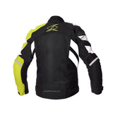 SPYKE - ESTORIL GT JACKET BLACK/FLUOYELLOW - SECURTEX MOTOR S.L (t/a MaximoMoto)
