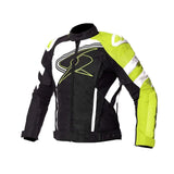 SPYKE - ESTORIL GT JACKET BLACK/FLUOYELLOW - SECURTEX MOTOR S.L (t/a MaximoMoto)