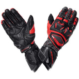 SPYKE TECH PRO Moto Homem Luvas Preto Vermelho
