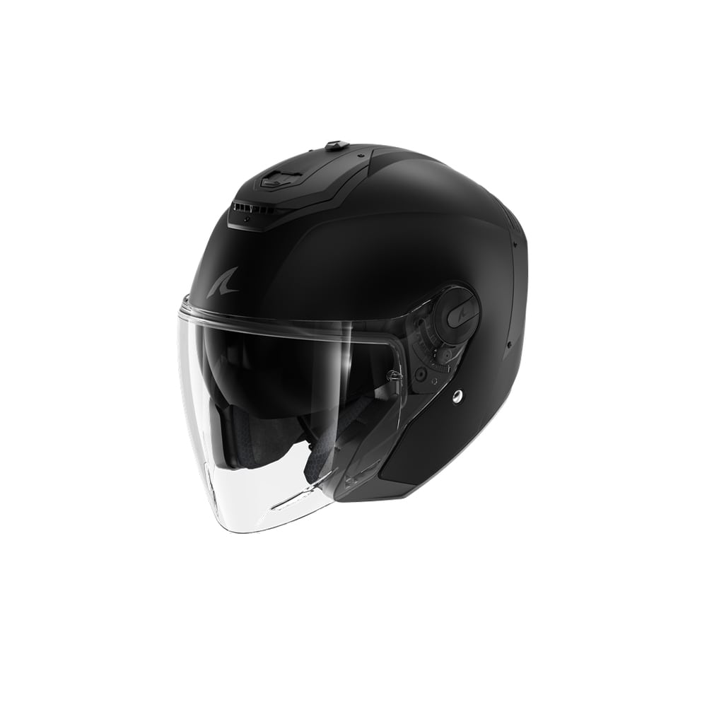 SHARK RS JET Motorcycle Helmet Matte Black – 1 – Maximomoto PT