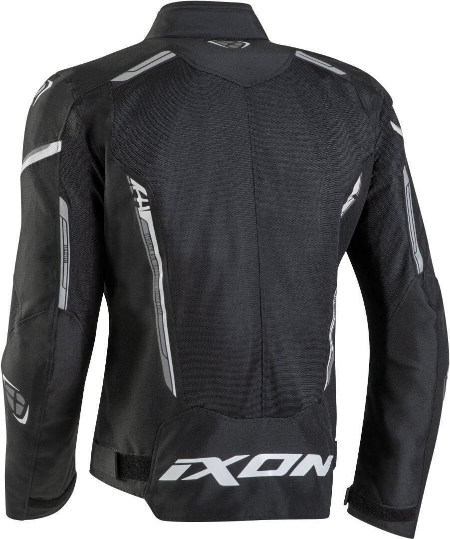 IXON STRIKER AIR WP Moto Textil Hombre Chaqueta Negro Blanco – 2 – Maximomoto PT