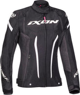 IXON STRIKER ROADSTER Textil Mujer Moto Chaqueta Blanco Preto – Maximomoto PT