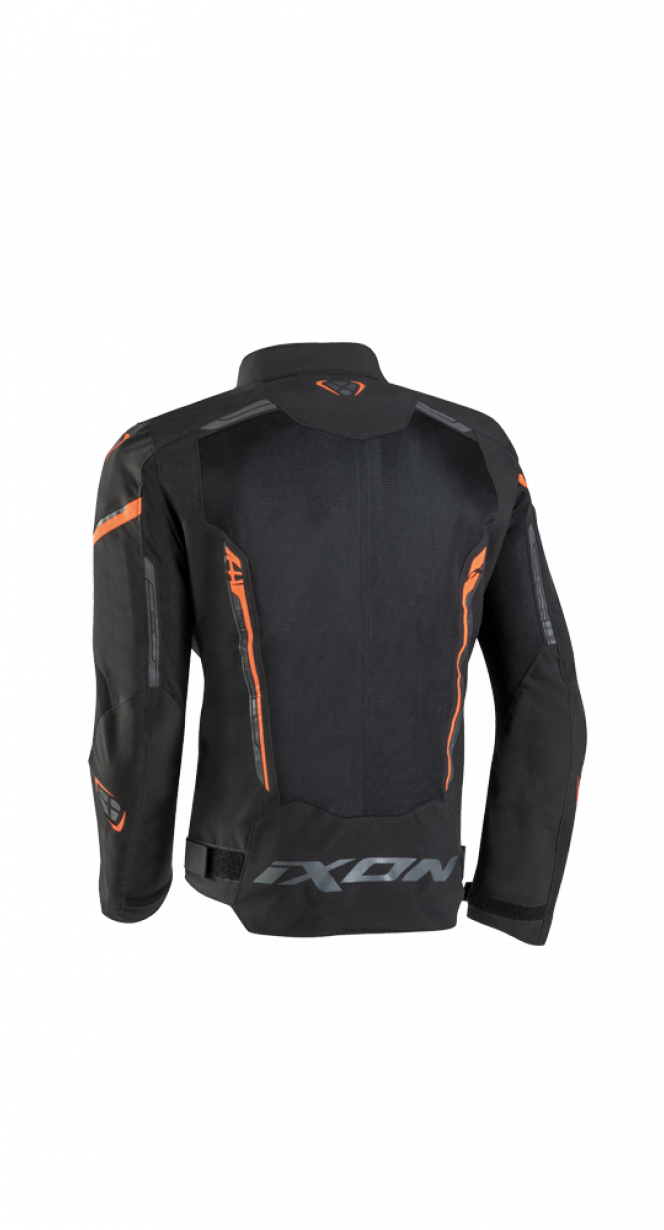 IXON STRIKER AIR Moto Textil Hombre Chaqueta Negro Naranja – 2 – Maximomoto PT