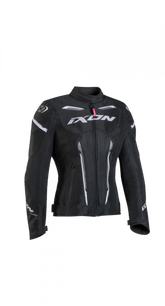 IXON STRIKER AIR WPL Mujer Textil Chaqueta Moto Preto Blanco – Maximomoto PT