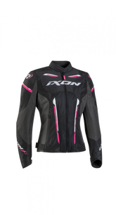 IXON STRIKER AIR WPL Mujer Textil Chaqueta Moto Preto Antracita Fushia – Maximomoto PT