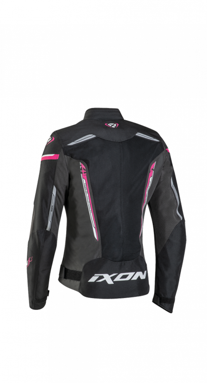 IXON STRIKER AIR WPL Mujer Textil Chaqueta Moto Preto Antracita Fushia – 2 – Maximomoto PT