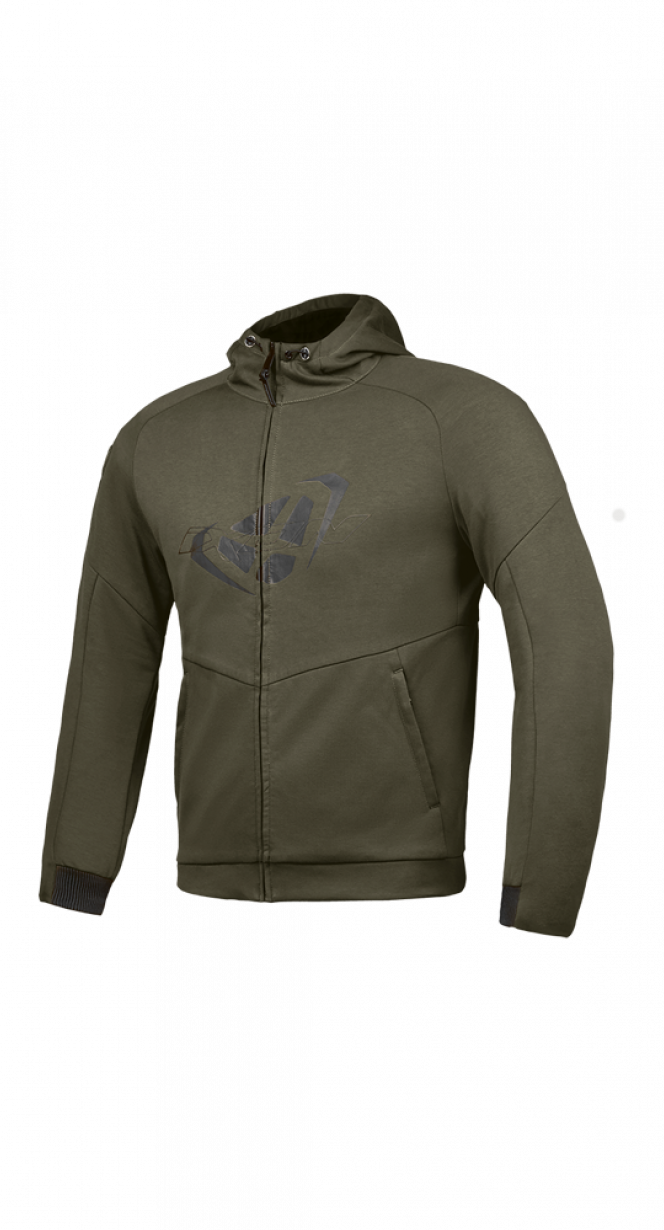 IXON TOUCHDOWN Chaqueta Textil De Moto Caqui Negro – 2 – Maximomoto PT